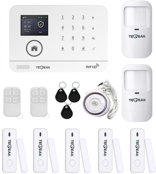 A4 - WiFi / GSM Alarma Inteligent Casa (Blanco)