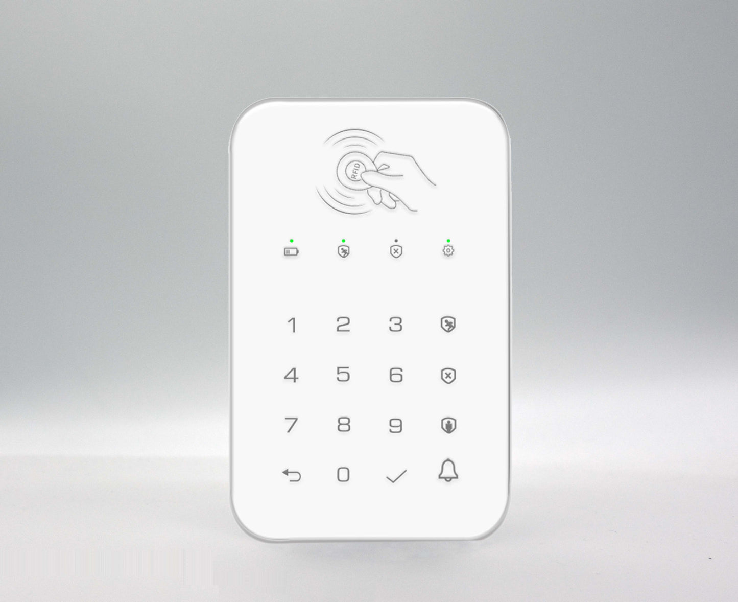 Keyboard Work with Home WiFi Alarm